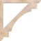 Ekena Millwork Merced Slat Smooth Bracket, Douglas Fir, 3 1/2"W x 48"D x 48"H BKT04X48X48MRC06SDF - alternate 4